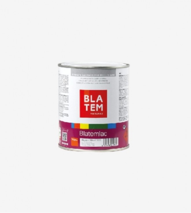 ESMALTE LACA BLATEMLAC SATINADO BLANCO BLATEM 125ML