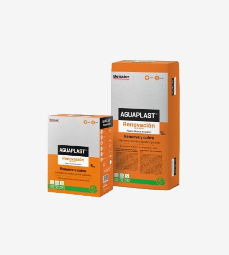 MASILLA EN POLVO AGUAPLAST RENOVACION BEISSIER 5KG