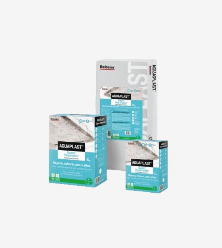 MASILLA EN POLVO AGUAPLAST SUPER REPARADOR BEISSIER 5KG
