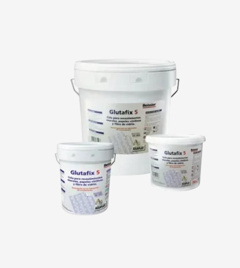 COLA PARA PAPEL PINTADO GLUTAFIX 5 BEISSIER 750ML