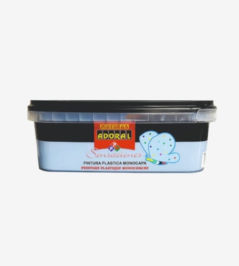 PINTURA MONOCAPA SENSACIONES CLASICA FRESA ACIDA ADORAL 4L