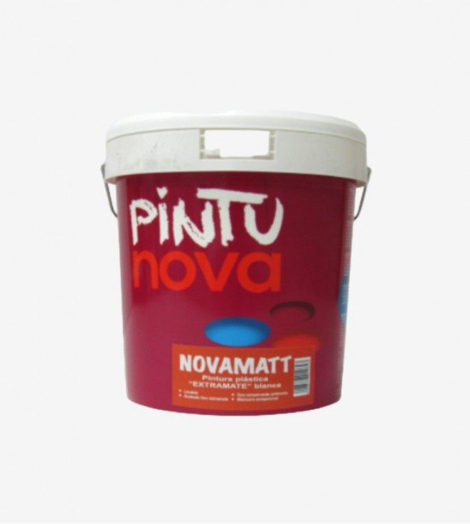 PINTURA PLASTICA NOVAMATT BLANCO PINTUNOVA 4L