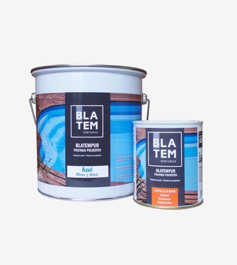 PINTURA PISCINAS BLATEMPUR PISCINAS POLIESTER 3,2L+800ML BLATEM