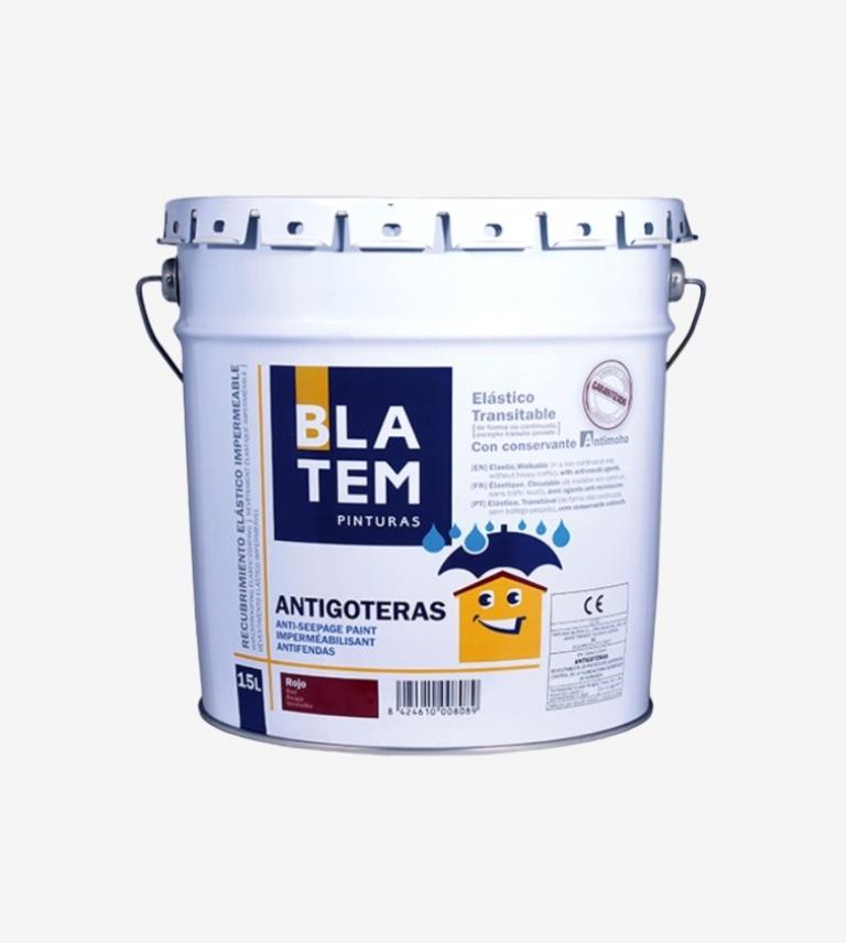 PINTURA IMPERMEABILIZANTE ANTIGOTERAS BLANCO BLATEM 750ML