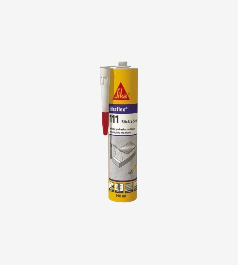 ADHESIVO Y SELLADOR SIKAFLEX 111 STICK & SEAL BLANCO SIKA 300ML