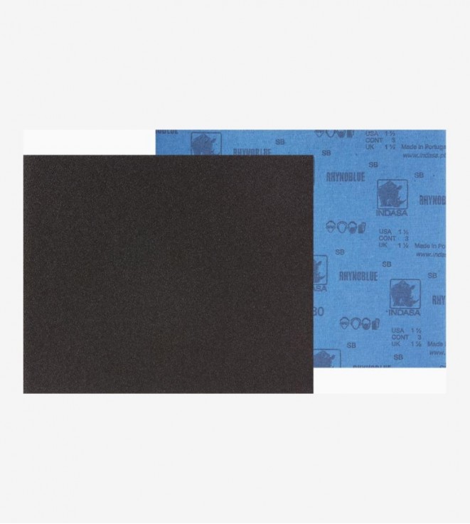 LIJA HOJA HIERRO RHYNOBLUE*40=Nº3 INDASA