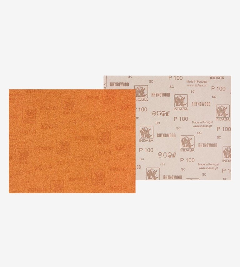 LIJA HOJA MADERA/PARED RHYNOWOOD*40=Nº3 INDASA
