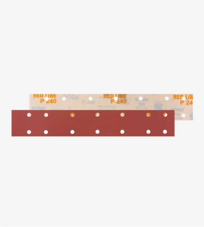 LIJA RHYNOGRIP RED LINE TIRA 81X133 8AG*120 INDASA