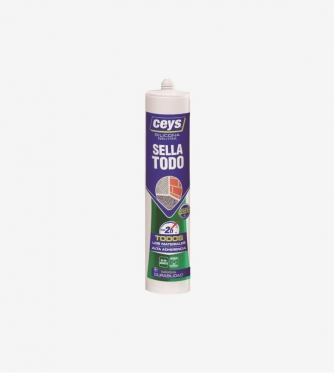SILICONA NEUTRA SELLA TODO BLANCO CEYS 280ML