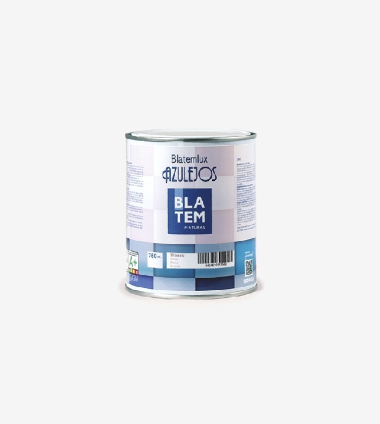 ESMALTE AZULEJOS BRILLANTE BLANCO BLATEM 750ML