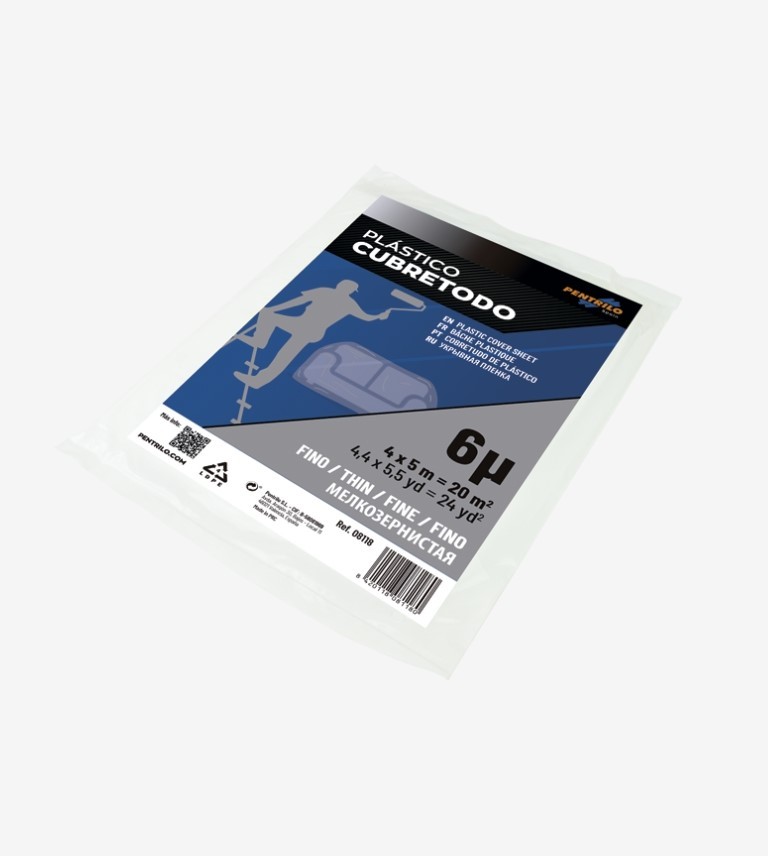 CUBRETODO PLASTICO FINO 5x4 M PENTRILO