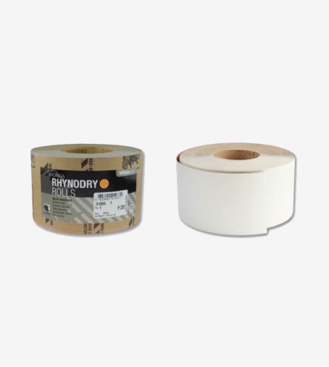 LIJA ROLLO RHYNODRY WHITE LINE 115x50 *100 INDASA