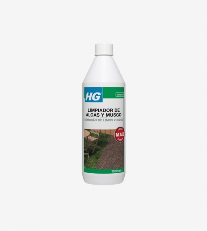 LIMPIADOR DE ALGAS Y MUSGO HG 1L