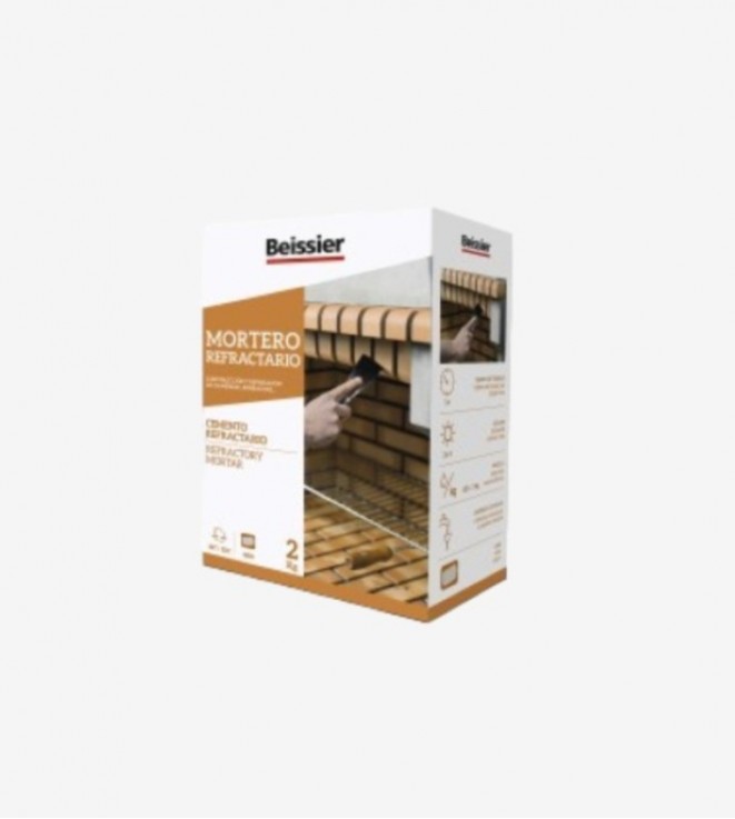 MORTERO REFRACTARIO BEISSIER 2KG
