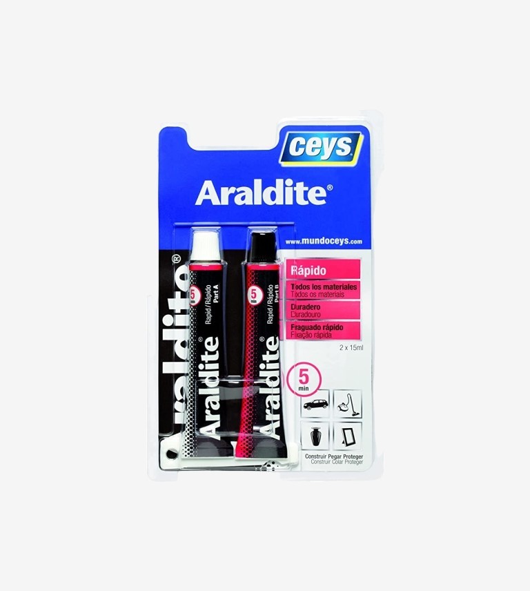 ADHESIVO EXPOXI ARALDIT RAPIDO CEYS 5+5ML