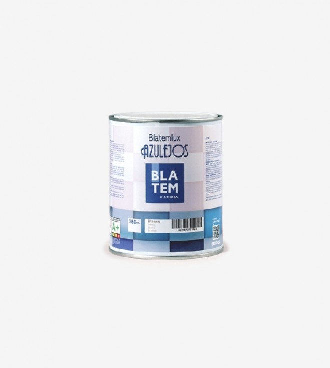 ESMALTE AZULEJOS SATINADO BLANCO BLATEM 750ML