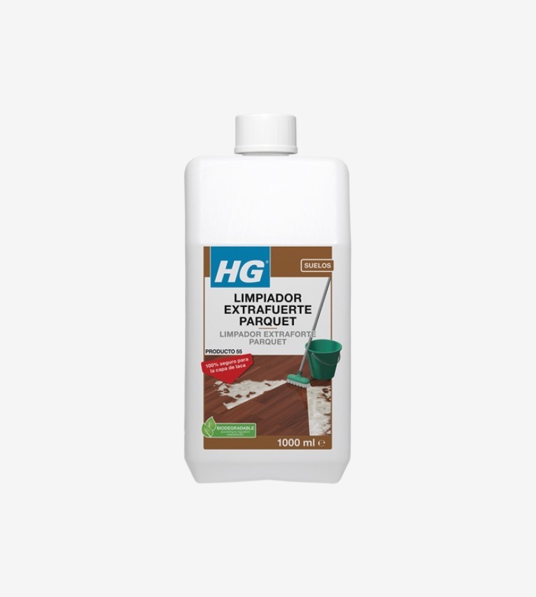 LIMPIADOR EXTRAFUERTE PARQUET HG 1L