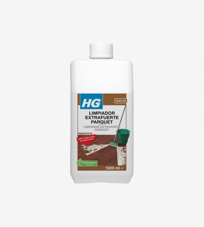 LIMPIADOR EXTRAFUERTE PARQUET HG 1L