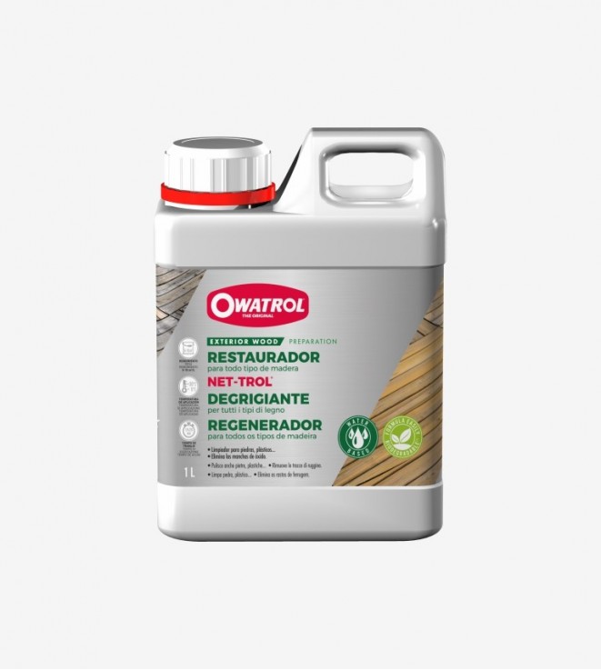 LIMPIADOR RESTAURADOR MADERA NET-TROL OWATROL 2,5L