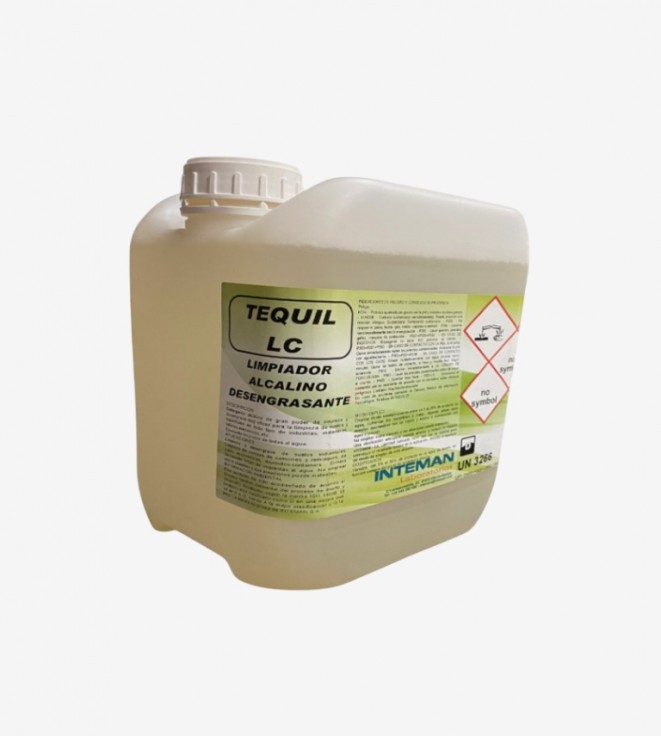 LIMPIADOR ALCALINO DESENGRASANTE TEQUIL LC INTEMAN 5L