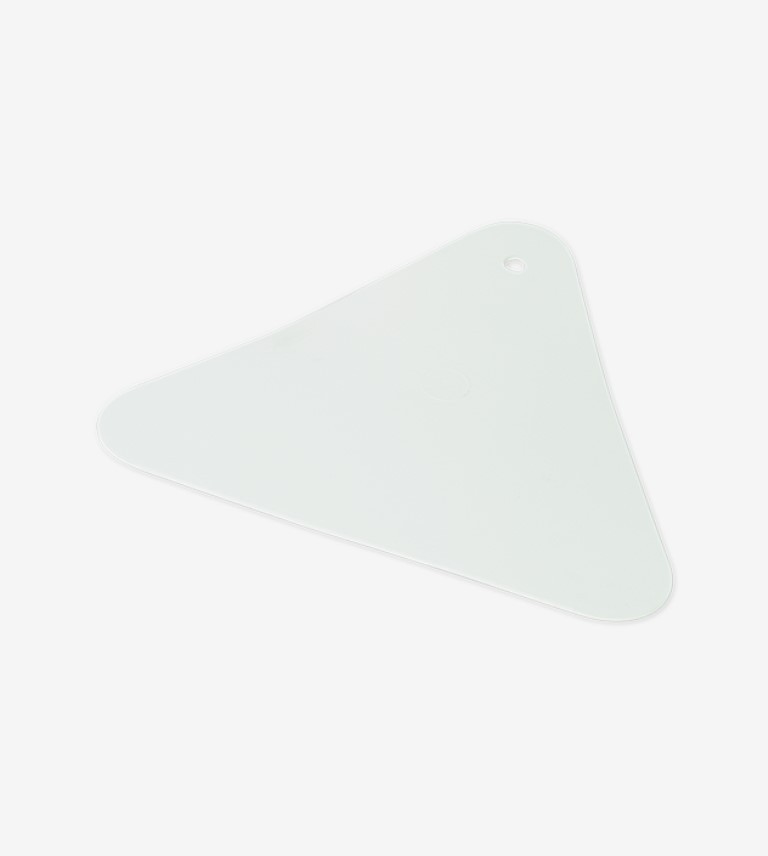 ESPATULA TRIANGULAR PLASTICO PENTRILO
